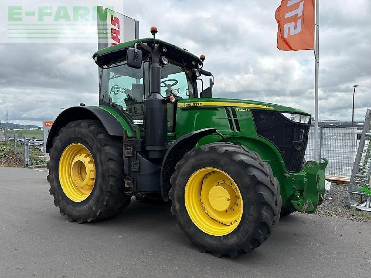 John Deere 7250 r - Traktor: bilde 1 John Deere 7250 r - Traktor: bilde 1