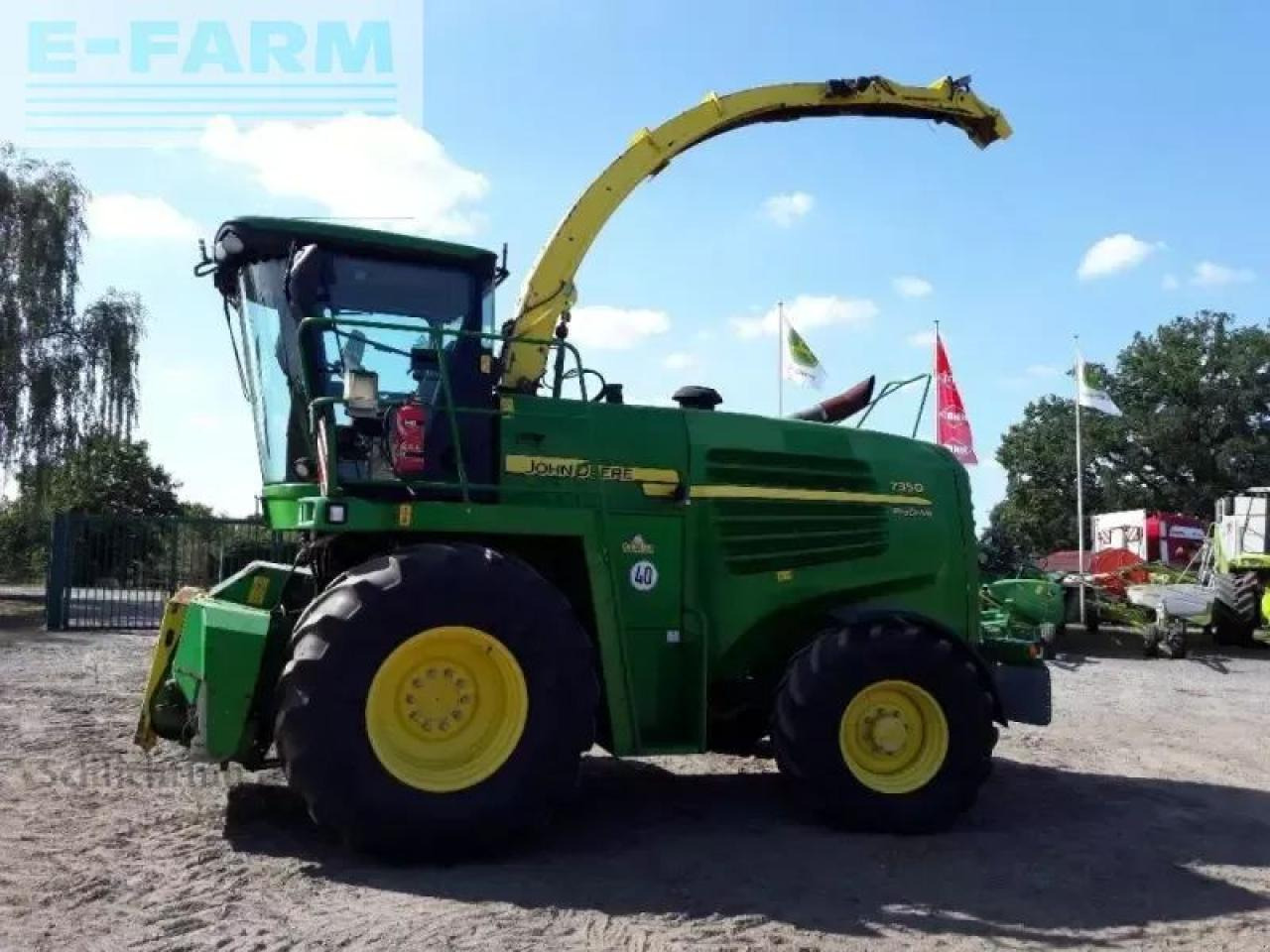 John Deere 7350 ohne vorsatz - Forhøster: bilde 4 John Deere 7350 ohne vorsatz - Forhøster: bilde 4