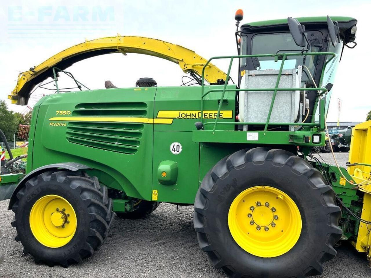 John Deere 7350 prodrive, allrad, 40 km/h, kemper 360, pick - Forhøster: bilde 4 John Deere 7350 prodrive, allrad, 40 km/h, kemper 360, pick - Forhøster: bilde 4