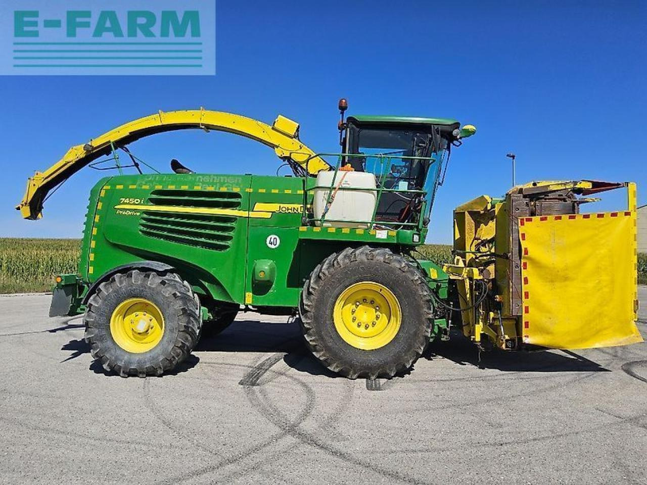 John Deere 7450 - Forhøster: bilde 4 John Deere 7450 - Forhøster: bilde 4