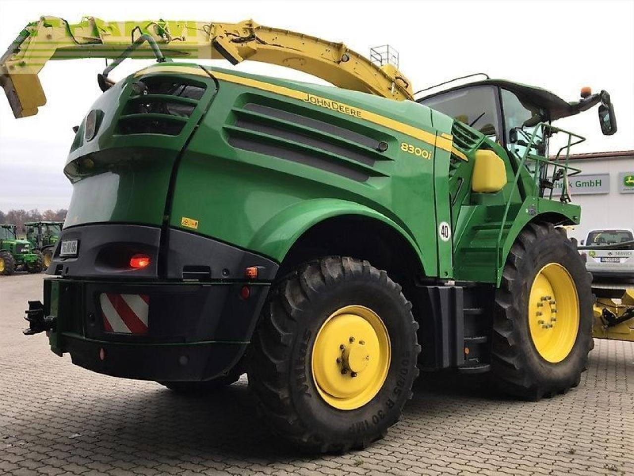 John Deere 8300i mit kemper 360+ & 639 pickup - Forhøster: bilde 3 John Deere 8300i mit kemper 360+ & 639 pickup - Forhøster: bilde 3