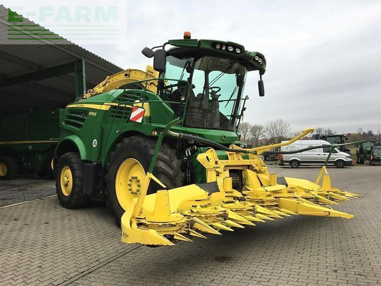 John Deere 8300i mit kemper 360+ & 639 pickup - Forhøster: bilde 2 John Deere 8300i mit kemper 360+ & 639 pickup - Forhøster: bilde 2