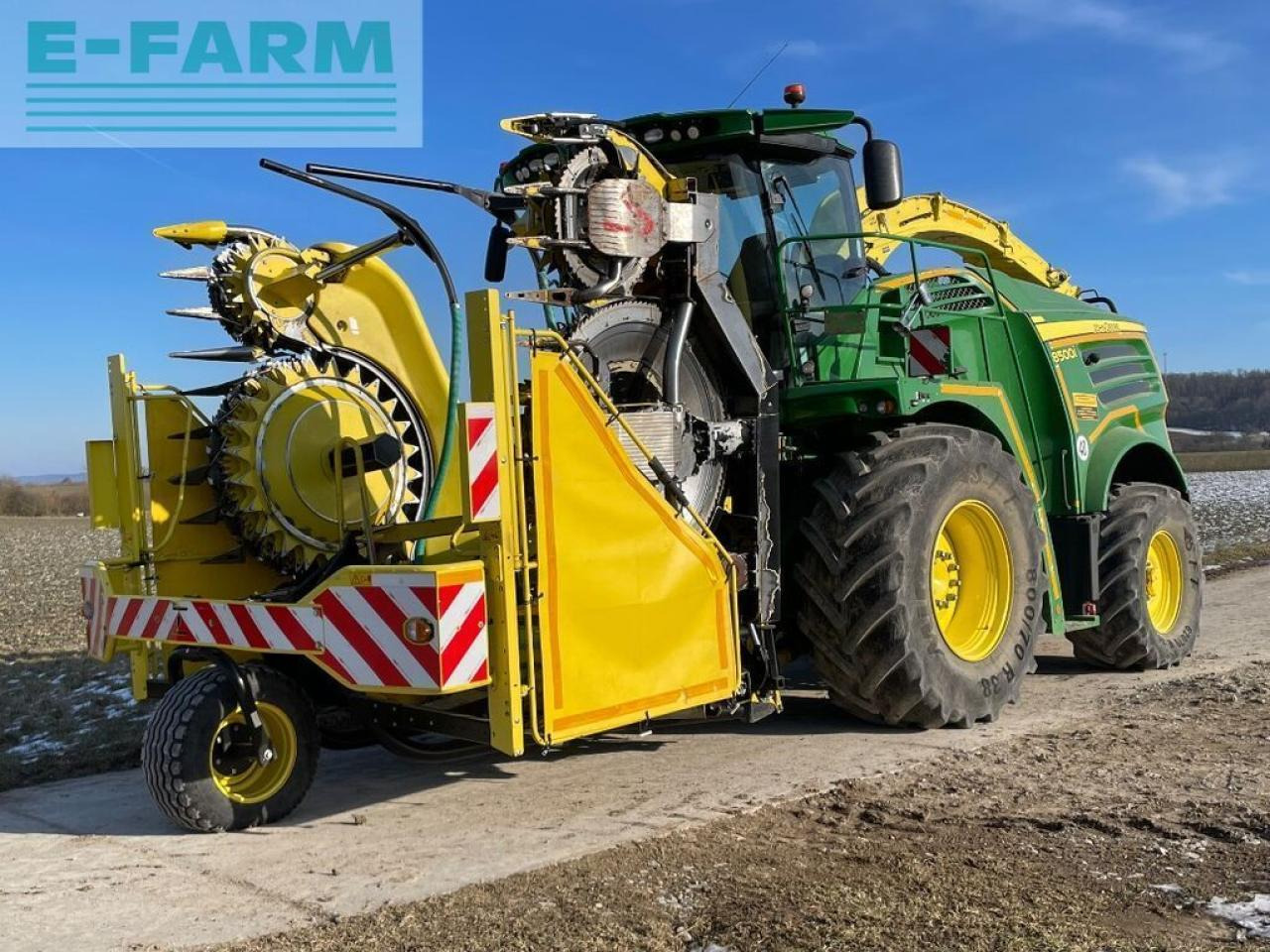 John Deere 8500 - Forhøster: bilde 1 John Deere 8500 - Forhøster: bilde 1