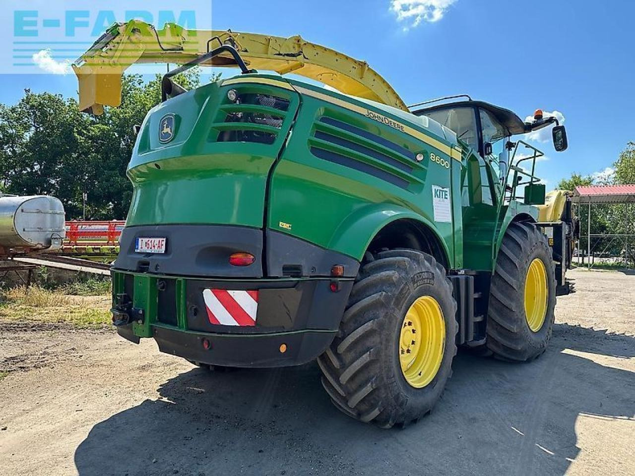 John Deere 8600 - Skurtresker: bilde 5 John Deere 8600 - Skurtresker: bilde 5
