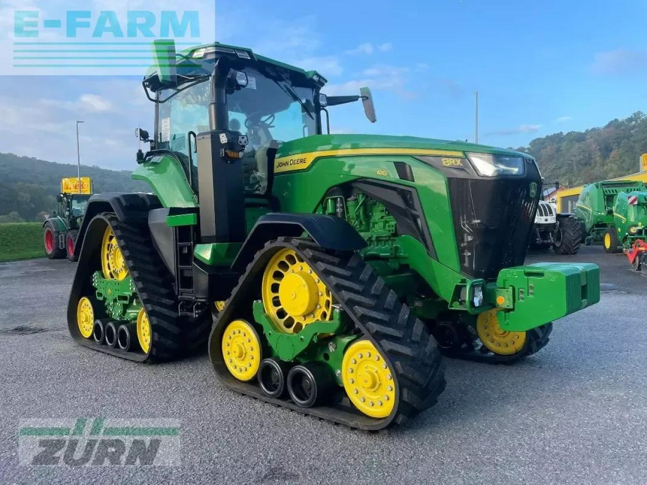 John Deere 8rx410 e23 - Traktor: bilde 1 John Deere 8rx410 e23 - Traktor: bilde 1
