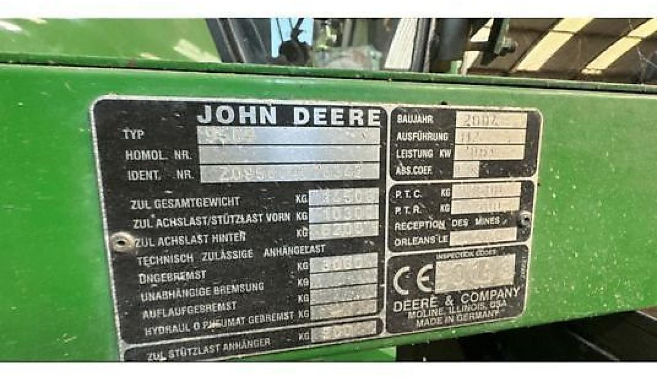 John Deere 9580wts - Skurtresker: bilde 5 John Deere 9580wts - Skurtresker: bilde 5