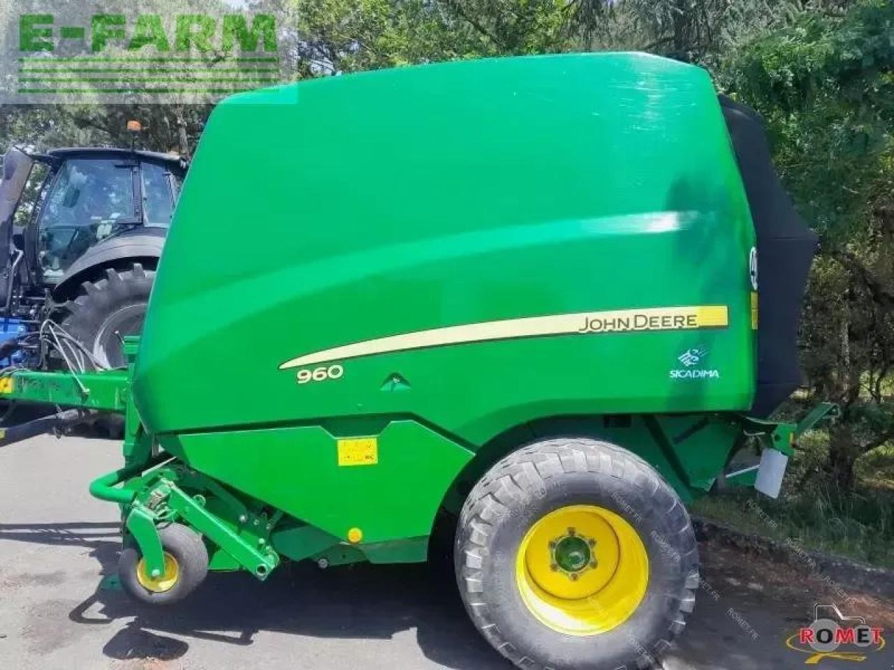 John Deere 960 isobus - Firkantpresse: bilde 4 John Deere 960 isobus - Firkantpresse: bilde 4