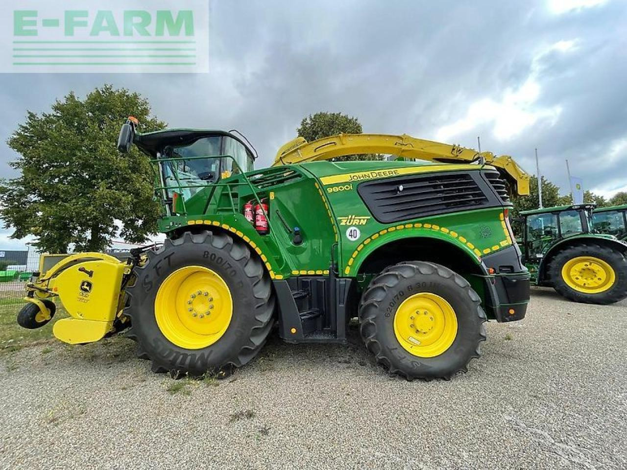 John Deere 9800i (my2022) - Forhøster: bilde 2 John Deere 9800i (my2022) - Forhøster: bilde 2