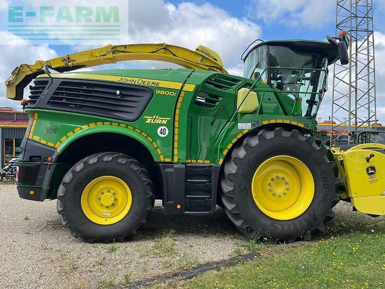 John Deere 9800i (my2022) - Forhøster: bilde 1 John Deere 9800i (my2022) - Forhøster: bilde 1