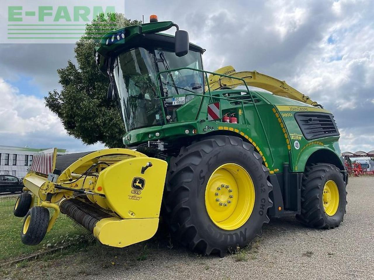 John Deere 9800i (my2022) - Forhøster: bilde 4 John Deere 9800i (my2022) - Forhøster: bilde 4