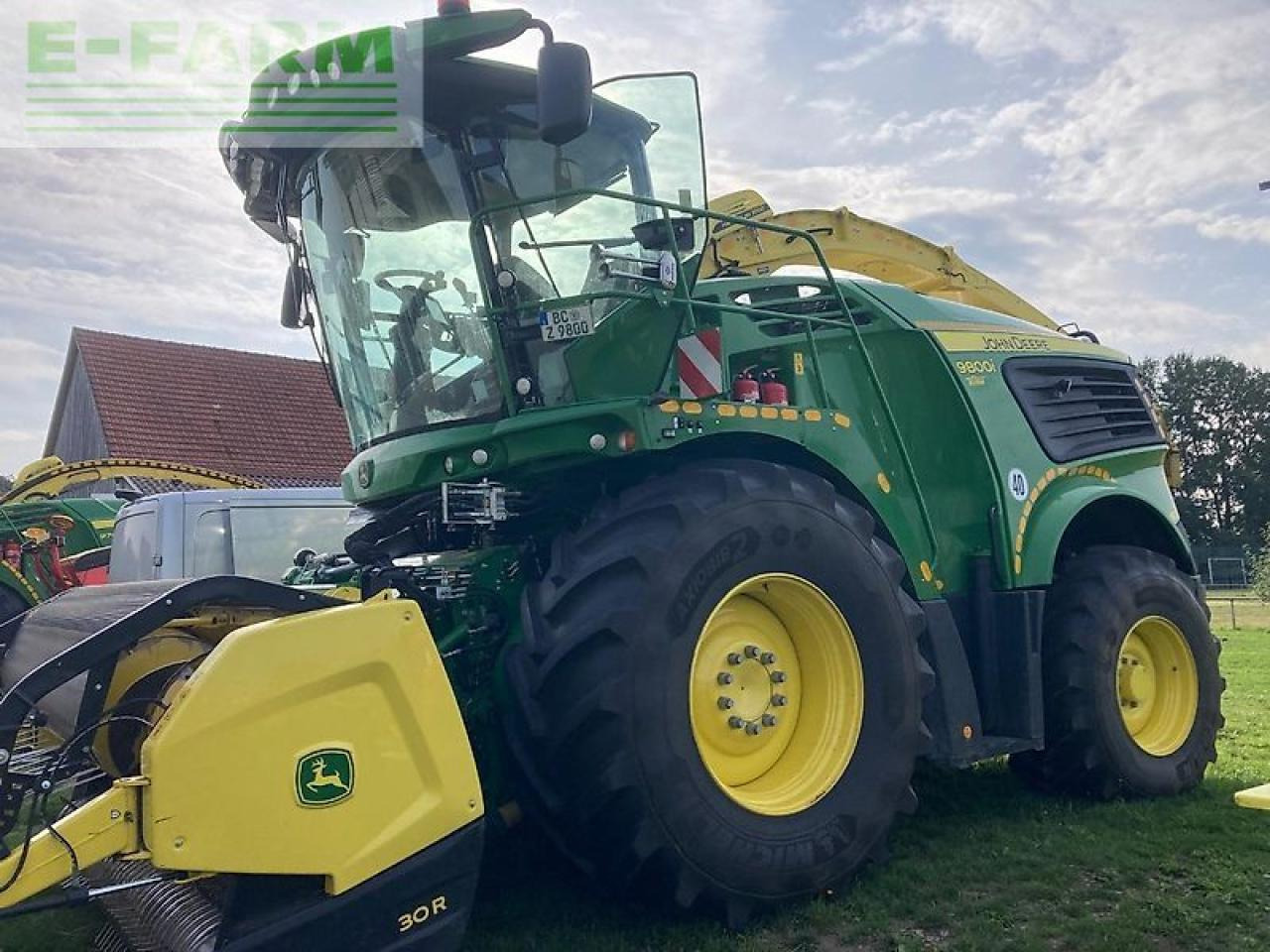 John Deere 9800i (my21) - Forhøster: bilde 1 John Deere 9800i (my21) - Forhøster: bilde 1