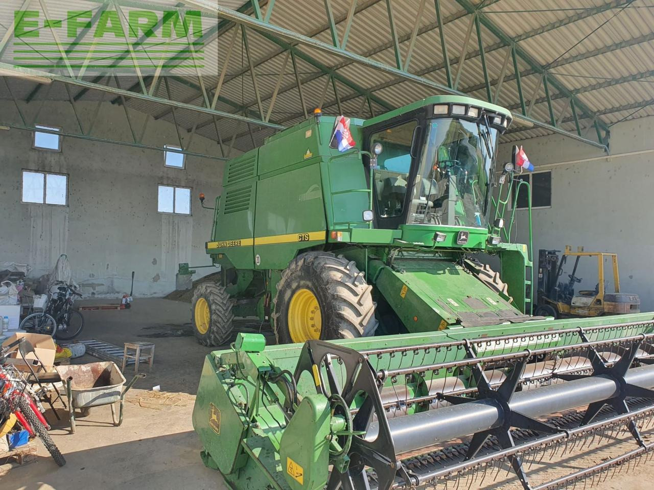 John Deere CTS - Skurtresker: bilde 3 John Deere CTS - Skurtresker: bilde 3