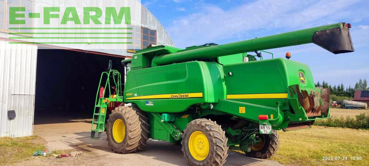 John Deere W660 - Skurtresker: bilde 1 John Deere W660 - Skurtresker: bilde 1