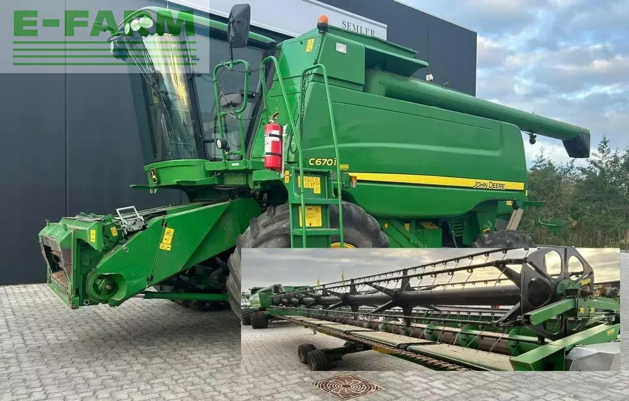John Deere c670i - Skurtresker: bilde 1 John Deere c670i - Skurtresker: bilde 1