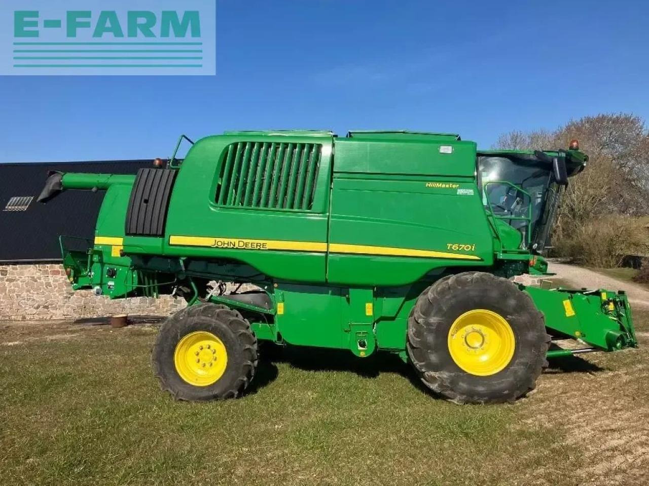 John Deere hillmaster 670l - Skurtresker: bilde 2 John Deere hillmaster 670l - Skurtresker: bilde 2