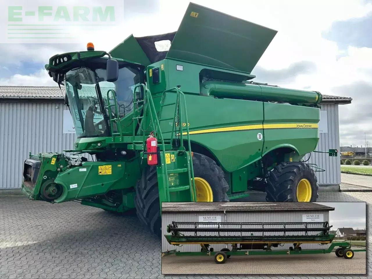 John Deere s690 - Skurtresker: bilde 1 John Deere s690 - Skurtresker: bilde 1