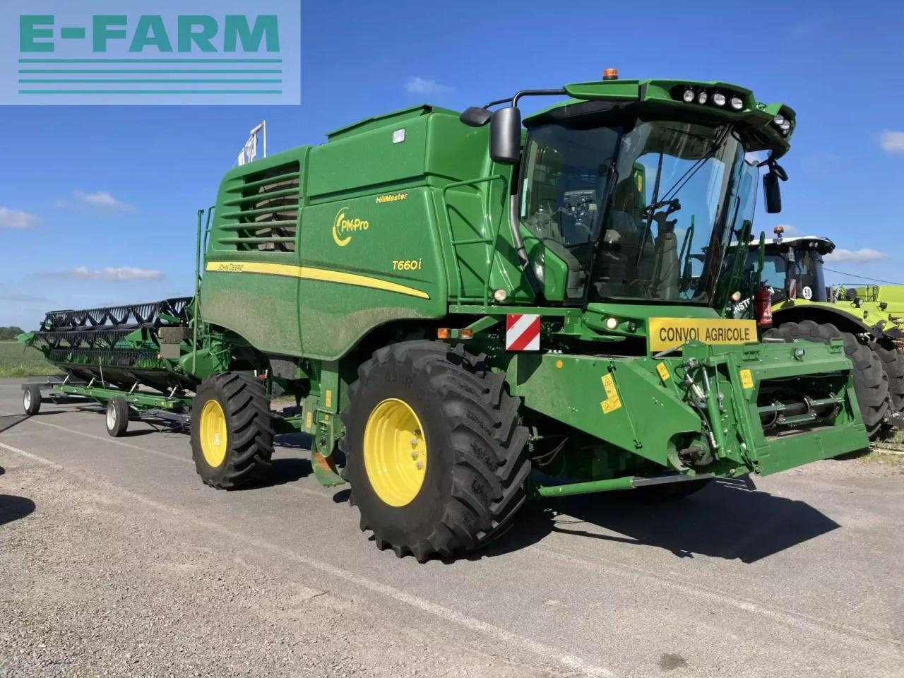 John Deere t 660 - Skurtresker: bilde 1 John Deere t 660 - Skurtresker: bilde 1