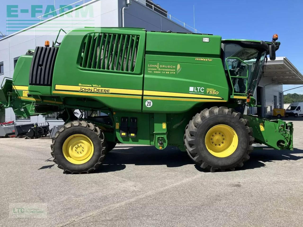 John Deere t550 hm - Skurtresker: bilde 4 John Deere t550 hm - Skurtresker: bilde 4