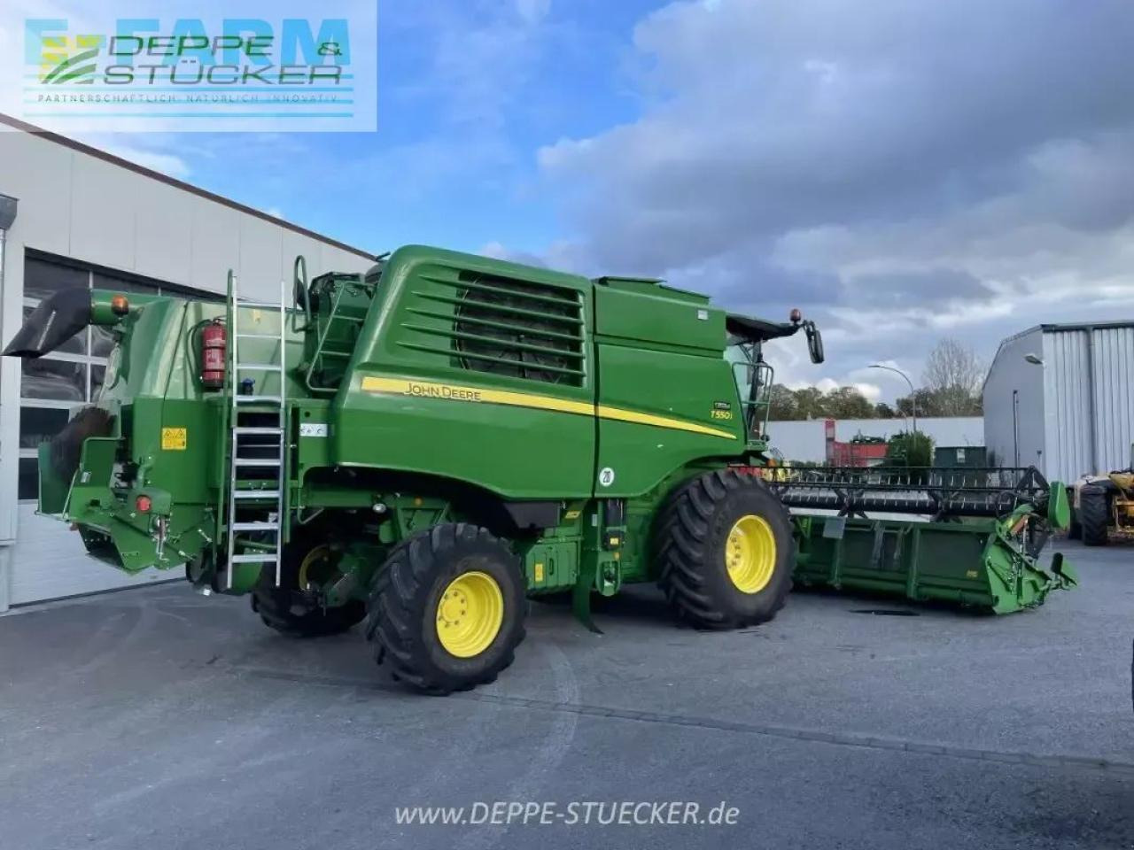 John Deere t550 mit 622r - Skurtresker: bilde 2 John Deere t550 mit 622r - Skurtresker: bilde 2