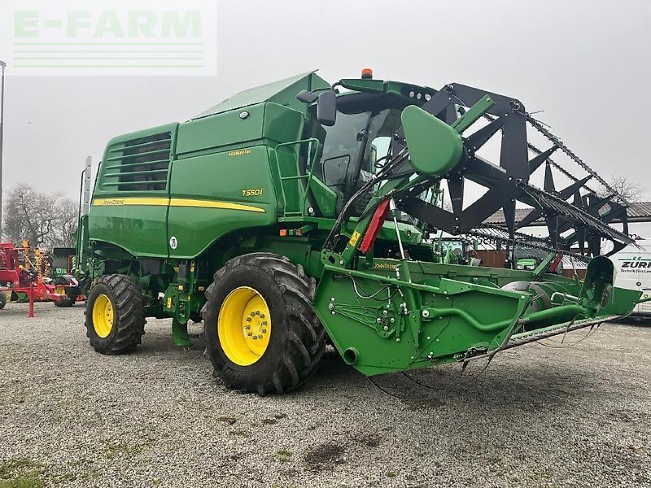 John Deere t550i hillmaster mit sw 618 und ssw zürn - Skurtresker: bilde 5 John Deere t550i hillmaster mit sw 618 und ssw zürn - Skurtresker: bilde 5