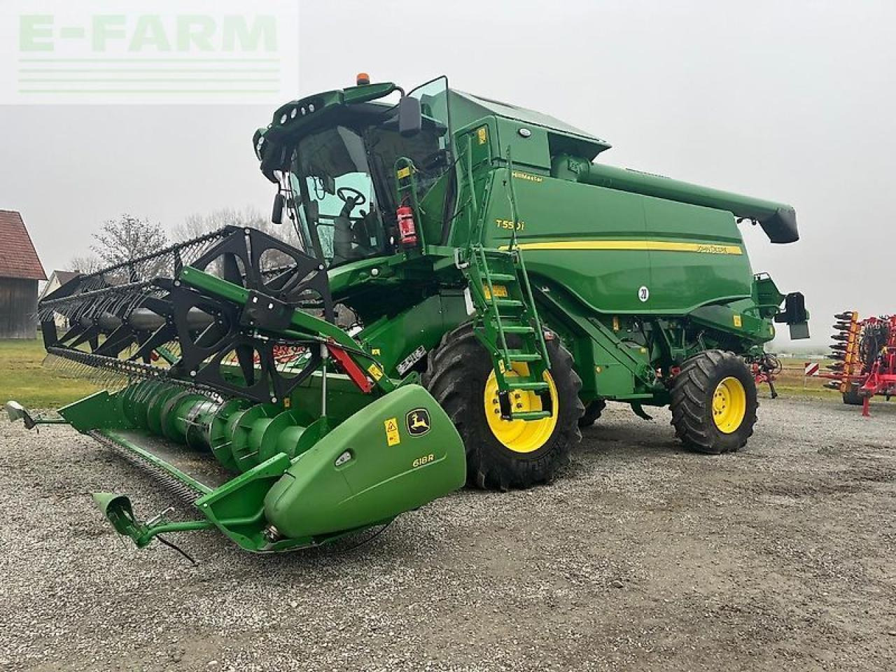 John Deere t550i hillmaster mit sw 618 und ssw zürn - Skurtresker: bilde 4 John Deere t550i hillmaster mit sw 618 und ssw zürn - Skurtresker: bilde 4