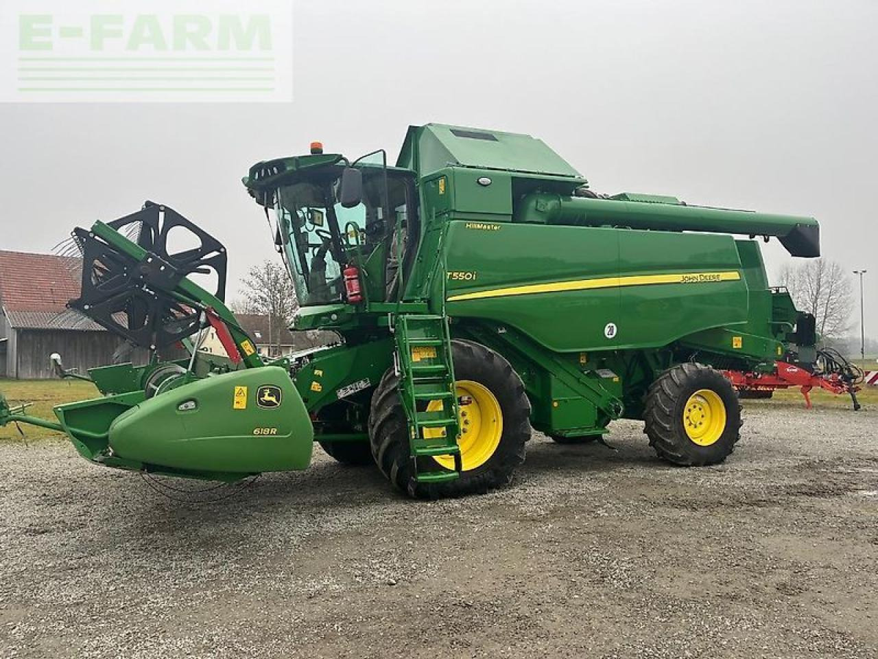 John Deere t550i hillmaster mit sw 618 und ssw zürn - Skurtresker: bilde 2 John Deere t550i hillmaster mit sw 618 und ssw zürn - Skurtresker: bilde 2