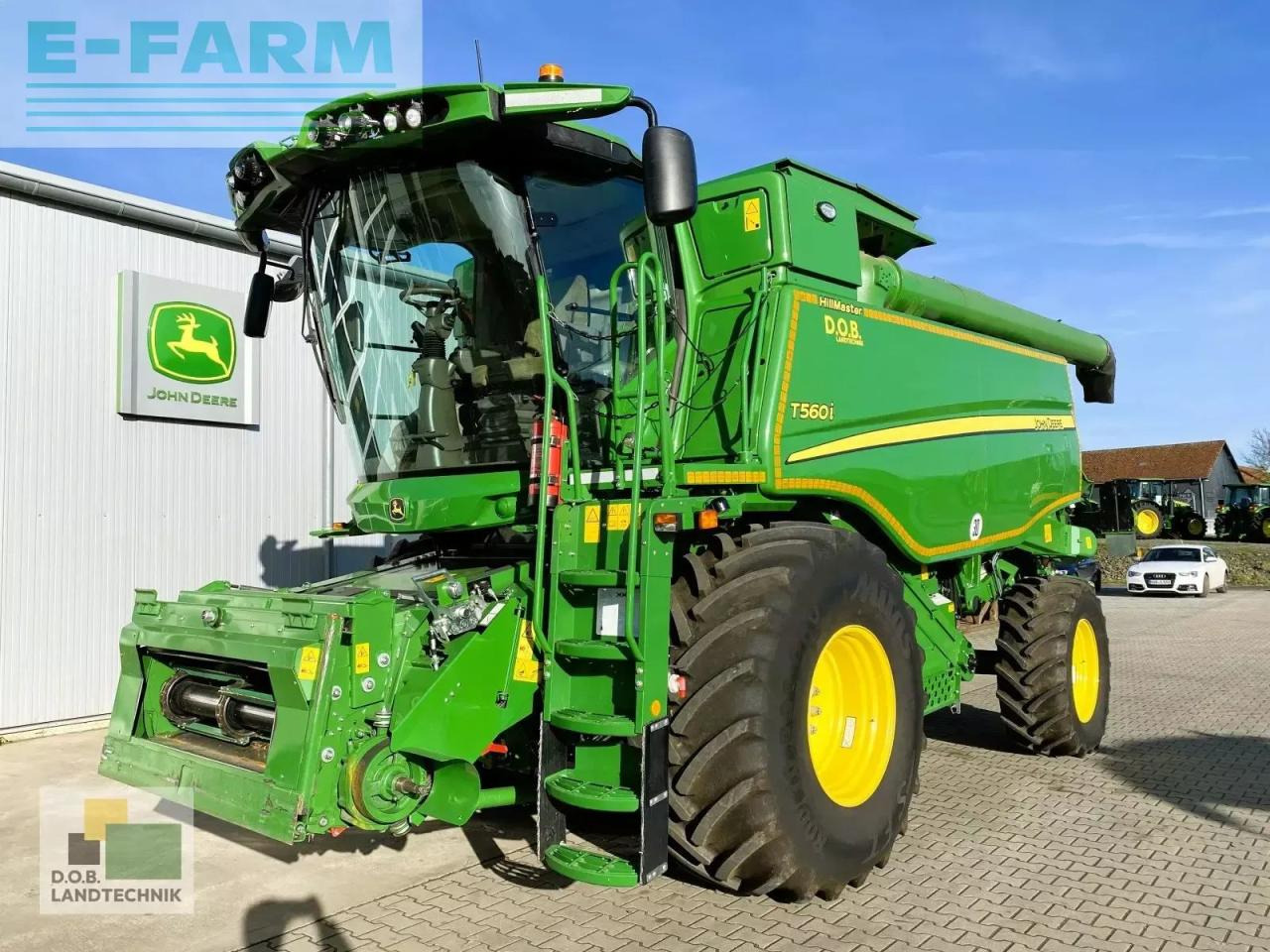 John Deere t560 hillmaster - Skurtresker: bilde 1 John Deere t560 hillmaster - Skurtresker: bilde 1