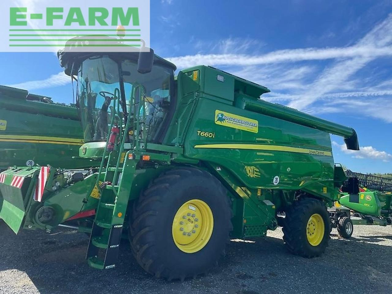 John Deere t660 - Skurtresker: bilde 1 John Deere t660 - Skurtresker: bilde 1