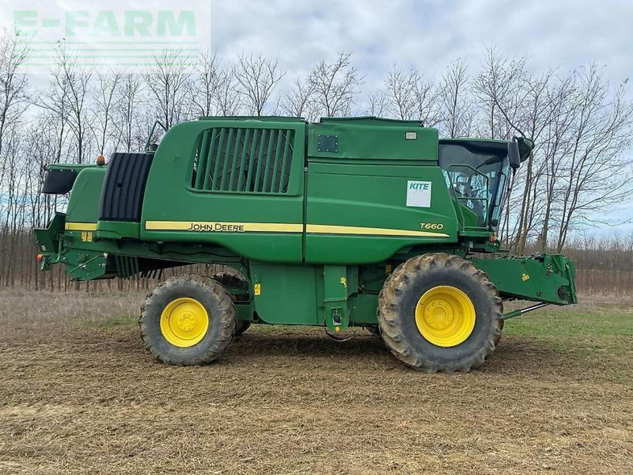 Skurtresker John Deere t660: bilde 6