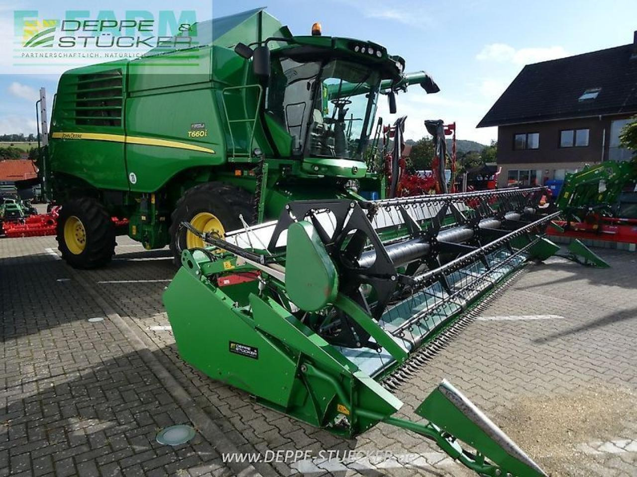 Skurtresker John Deere t660 ll autotrac + 625 premiumflow + sww: bilde 8