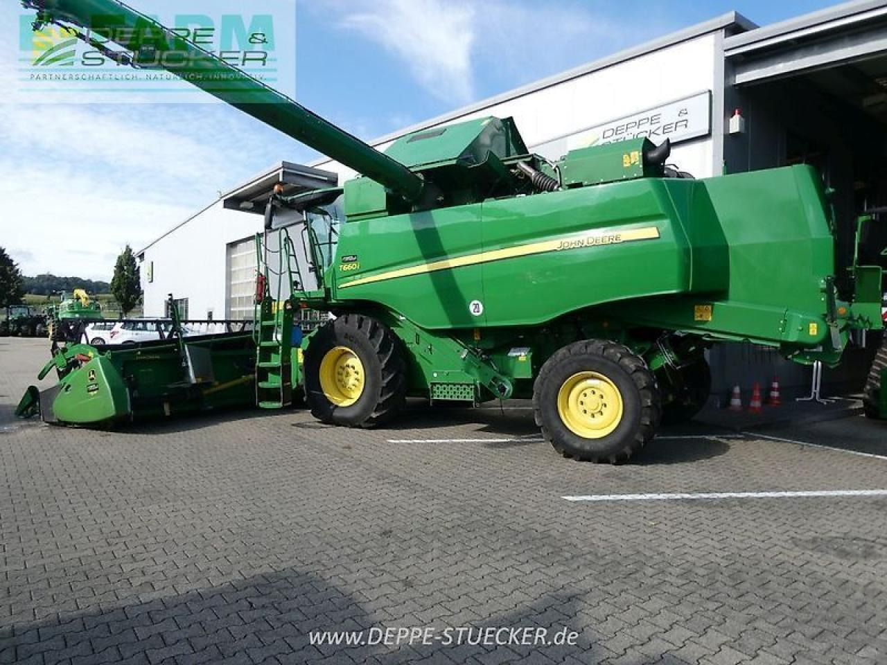 John Deere t660 ll autotrac + 625 premiumflow + sww - Skurtresker: bilde 4 John Deere t660 ll autotrac + 625 premiumflow + sww - Skurtresker: bilde 4