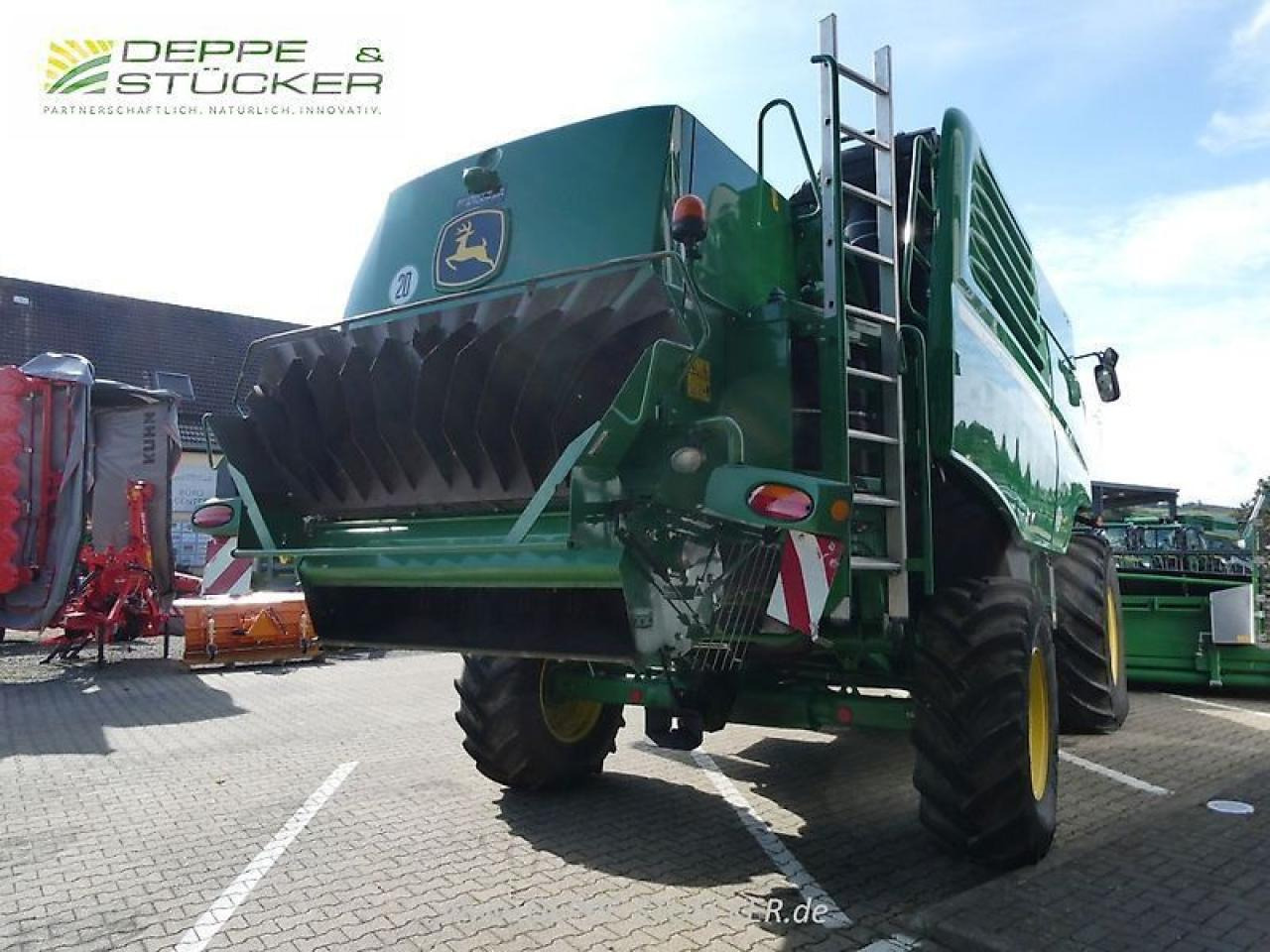Skurtresker John Deere t660 ll autotrac + 625 premiumflow + sww: bilde 6