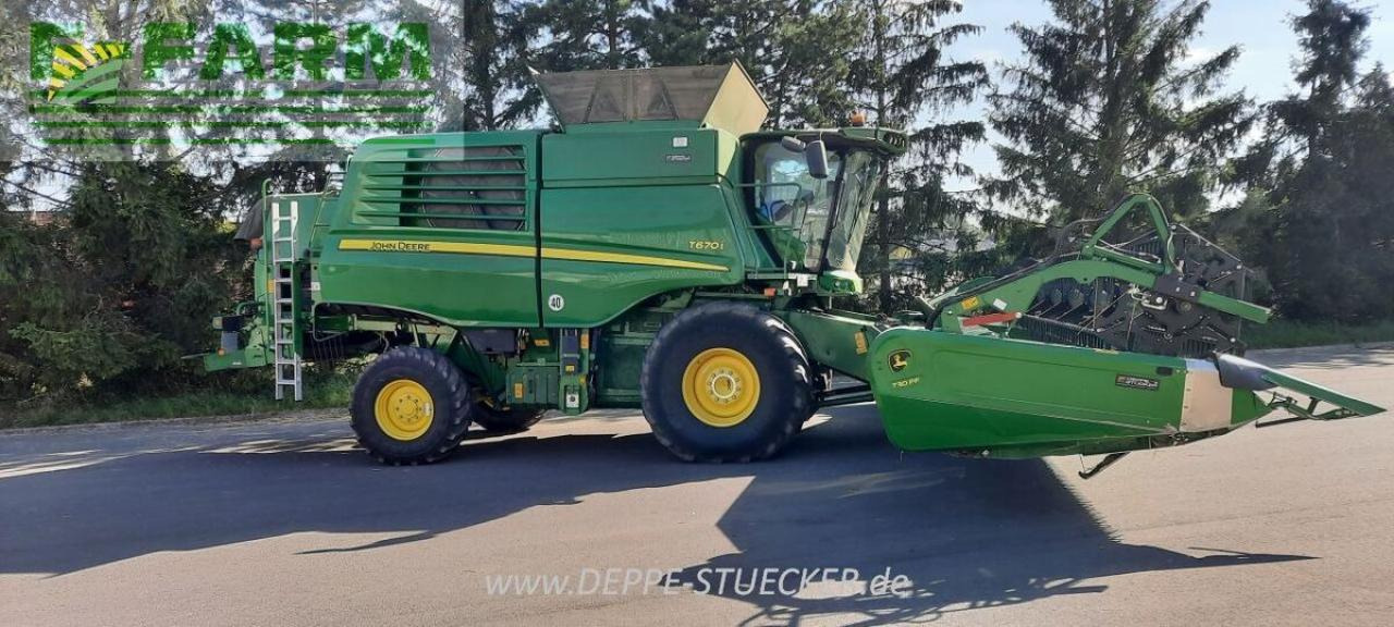 John Deere t670 - Skurtresker: bilde 1 John Deere t670 - Skurtresker: bilde 1