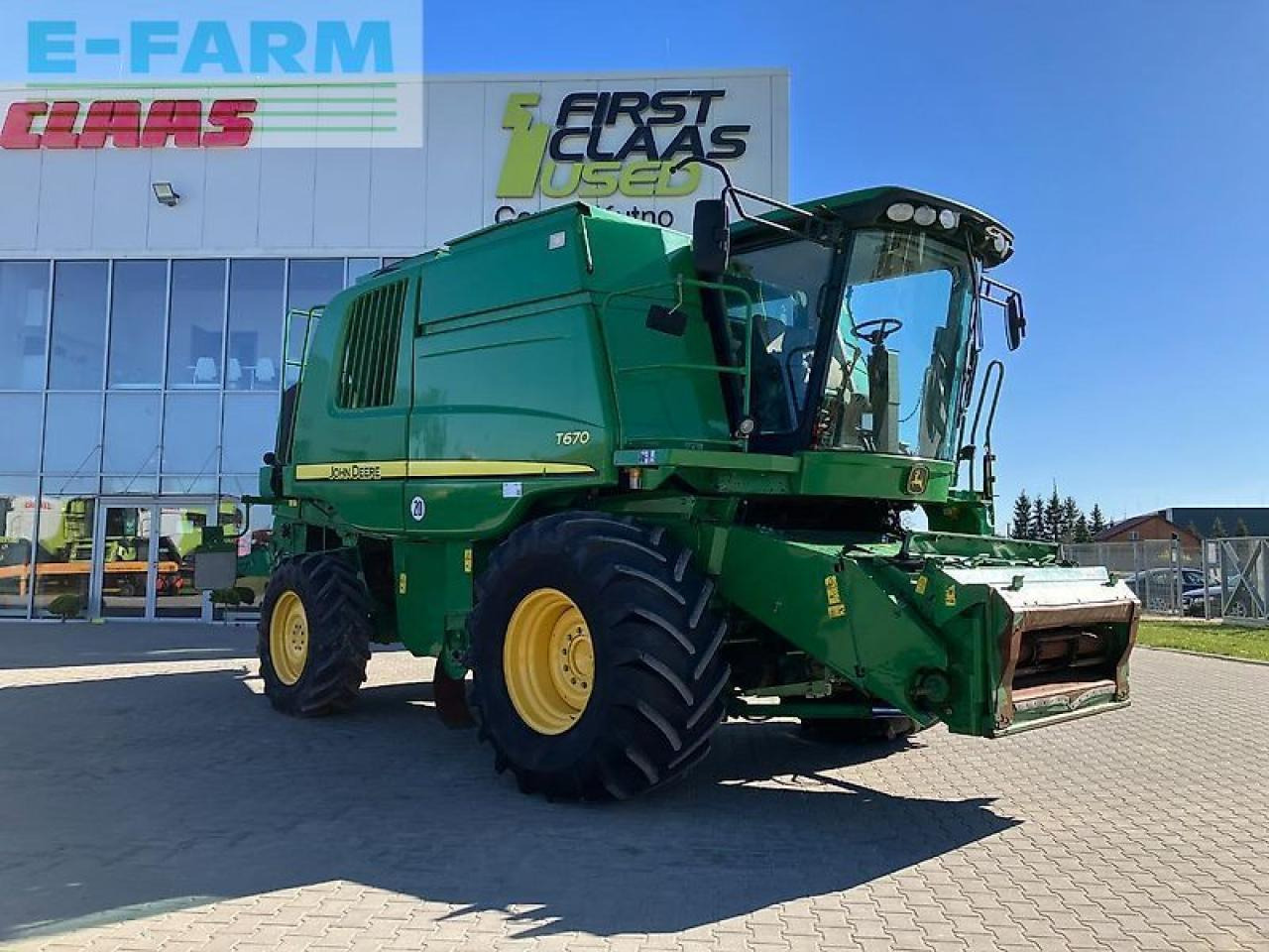 John Deere t670 - Skurtresker: bilde 1 John Deere t670 - Skurtresker: bilde 1