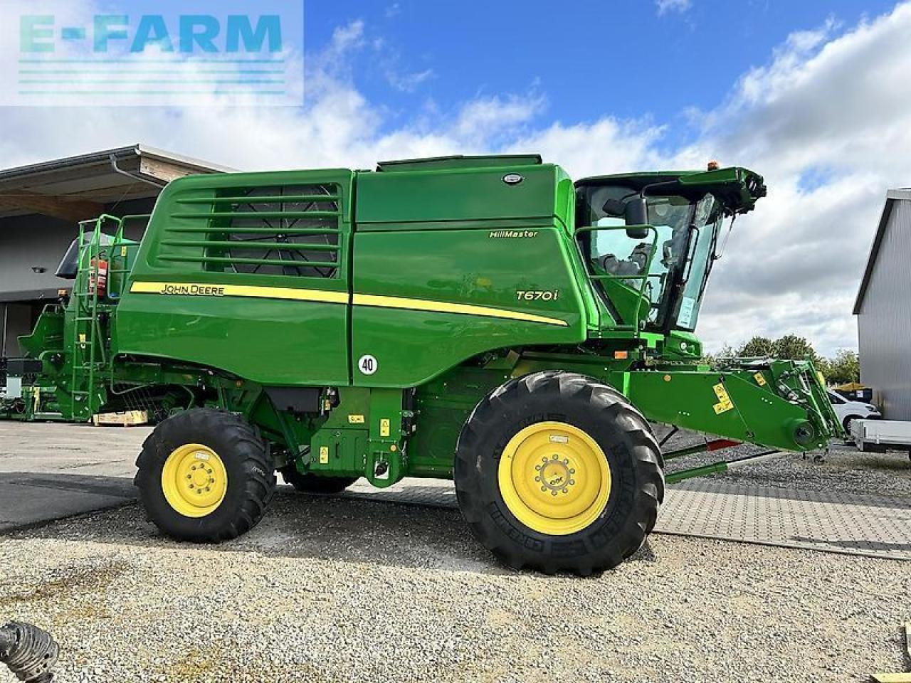 John Deere t670 hm - Skurtresker: bilde 3 John Deere t670 hm - Skurtresker: bilde 3