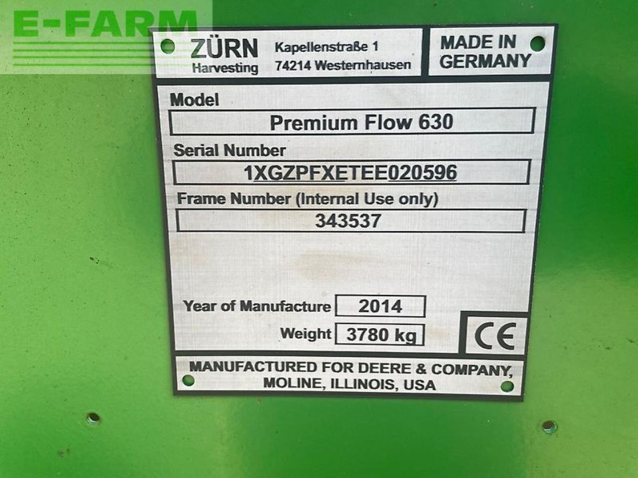 John Deere t670i - Skurtresker: bilde 3 John Deere t670i - Skurtresker: bilde 3