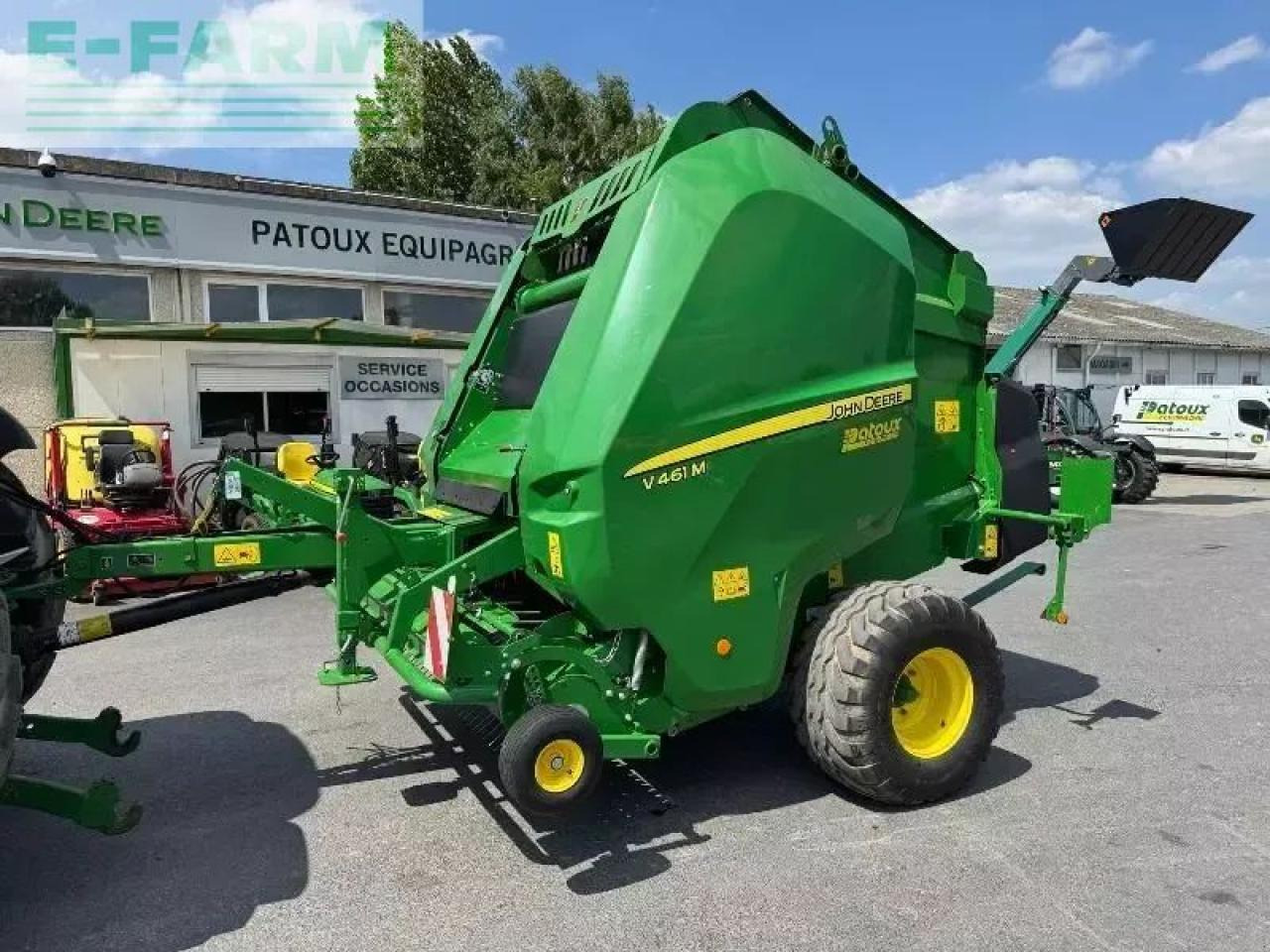 John Deere v461m - Firkantpresse: bilde 1 John Deere v461m - Firkantpresse: bilde 1