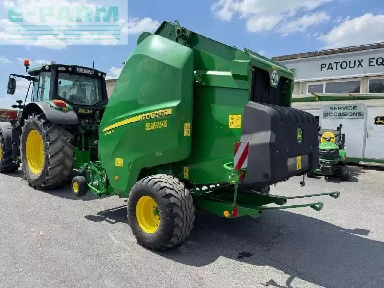 John Deere v461m - Firkantpresse: bilde 2 John Deere v461m - Firkantpresse: bilde 2
