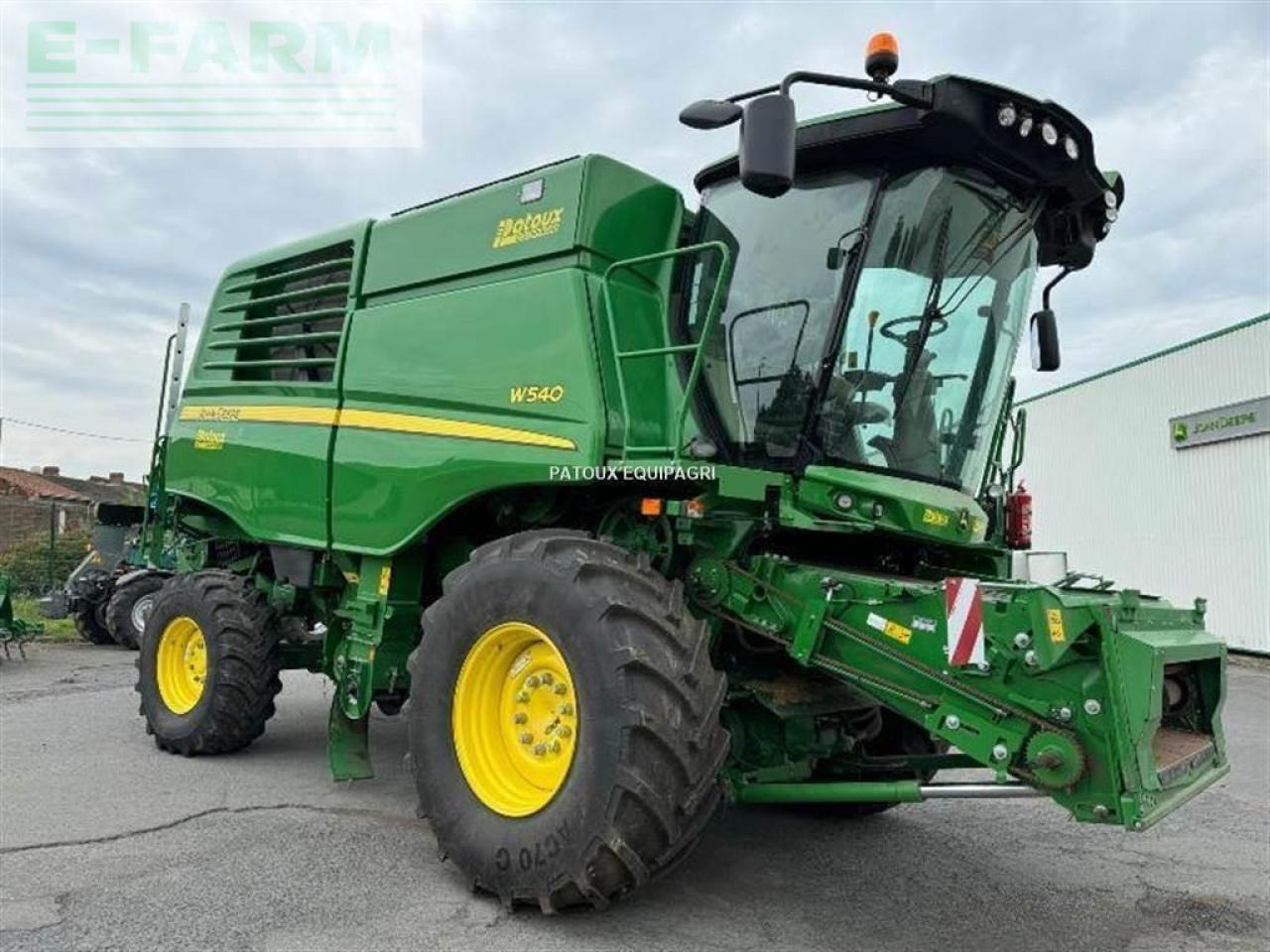 John Deere w540 - Skurtresker: bilde 3 John Deere w540 - Skurtresker: bilde 3