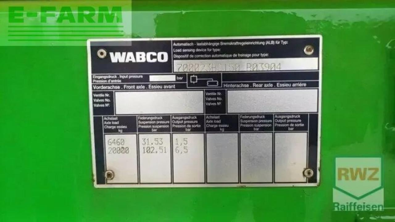 Joskin ** trans _space 7000 -23 bc 150 ** - Landbruk tippvogn: bilde 2 Joskin ** trans _space 7000 -23 bc 150 ** - Landbruk tippvogn: bilde 2