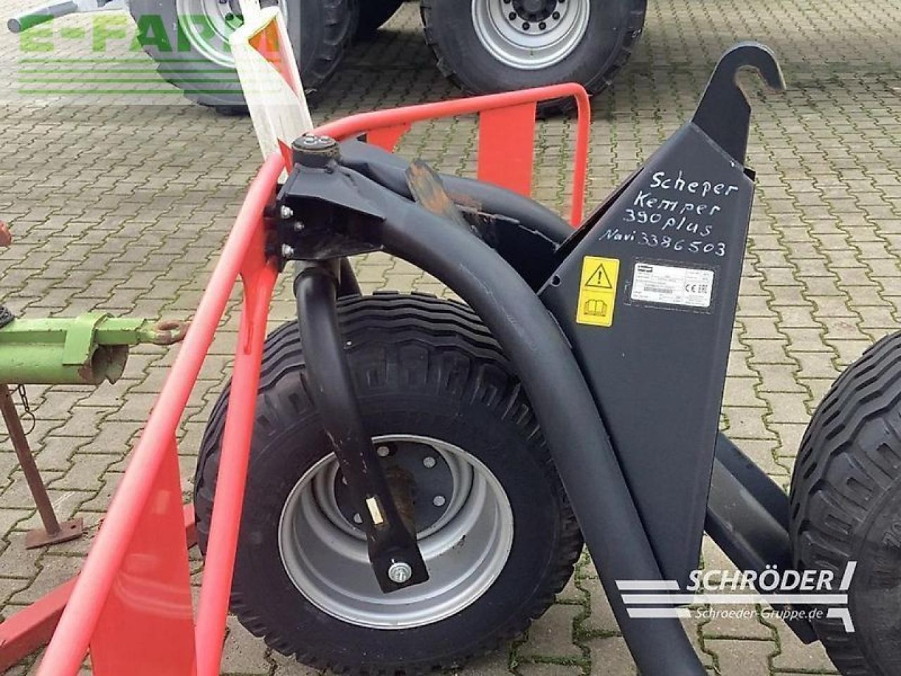 Kemper 390 plus - Tilbehør for forhøster: bilde 4 Kemper 390 plus - Tilbehør for forhøster: bilde 4