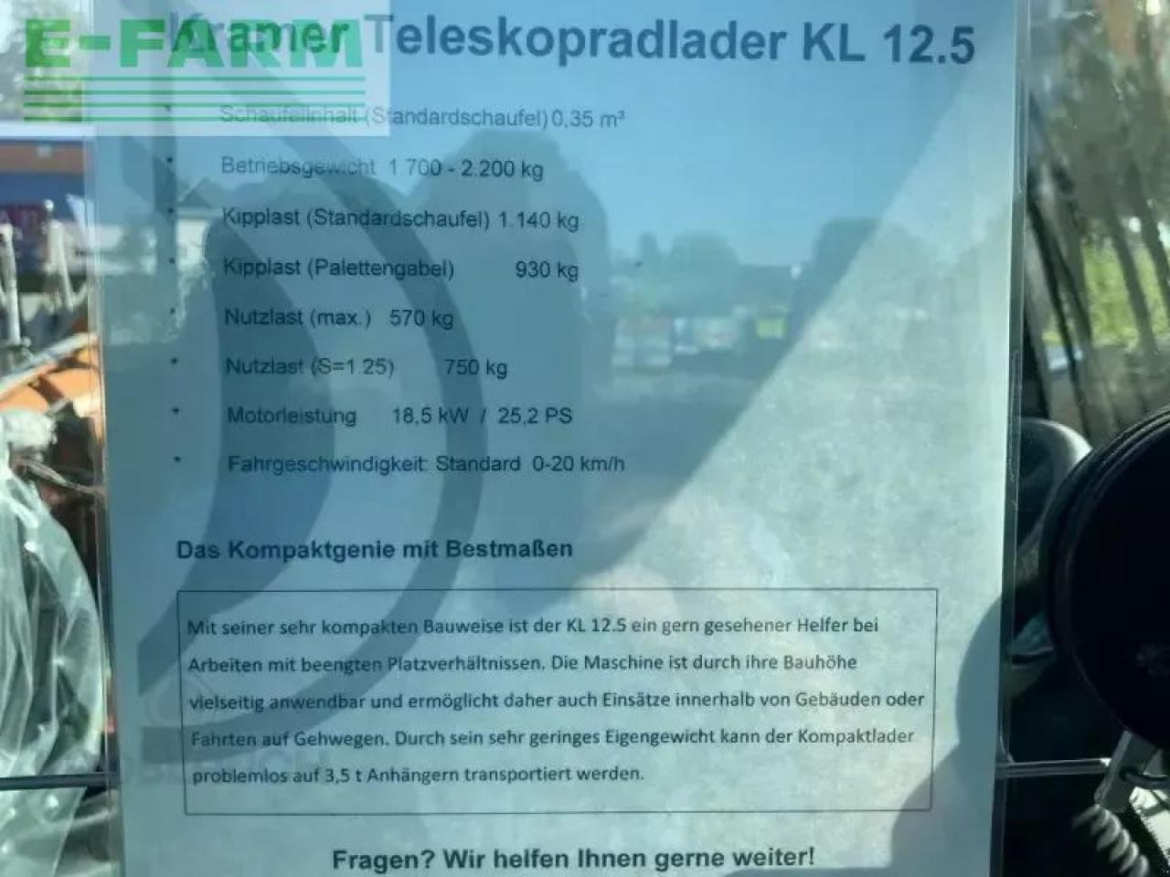 Kramer kl 12.5 - Minigraver: bilde 5 Kramer kl 12.5 - Minigraver: bilde 5