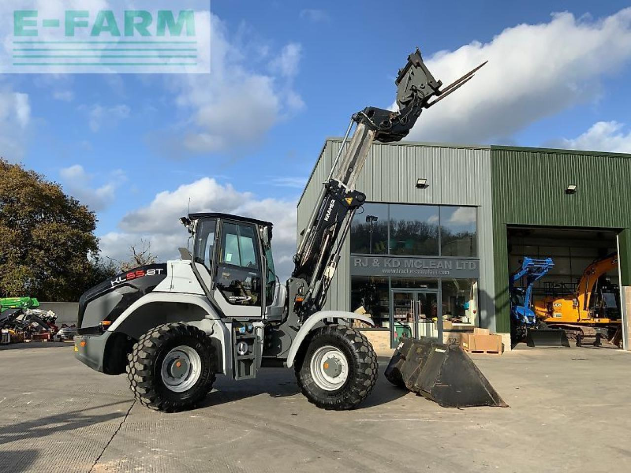 Kramer kl55.8t black wheeled telehandler (st24946) - Hjullaster: bilde 1 Kramer kl55.8t black wheeled telehandler (st24946) - Hjullaster: bilde 1