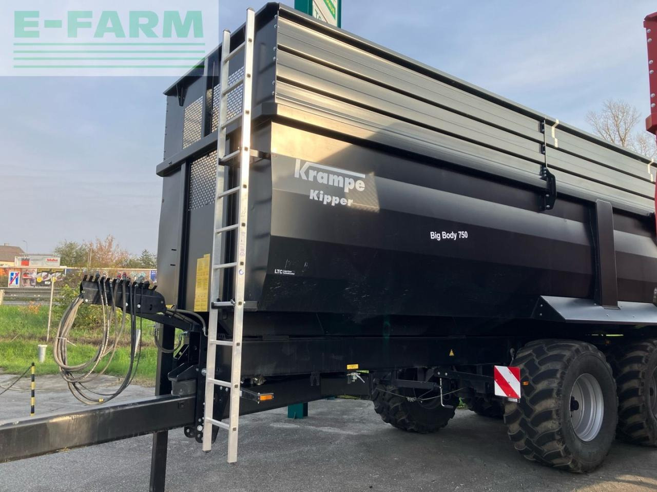 Krampe BigBody 750 - Landbruk tippvogn: bilde 2 Krampe BigBody 750 - Landbruk tippvogn: bilde 2