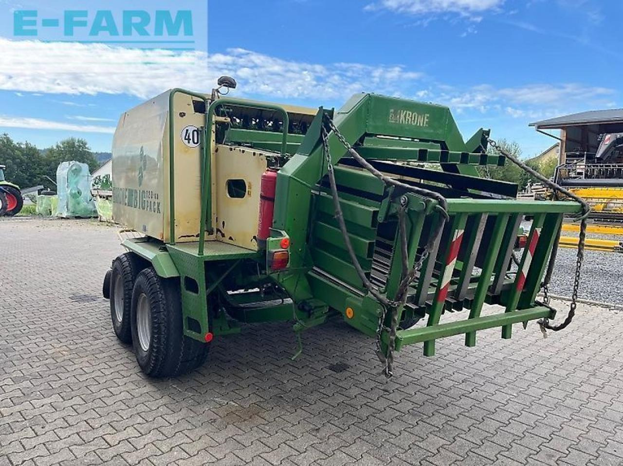 Krone big pack 120-80 - Firkantpresse: bilde 4 Krone big pack 120-80 - Firkantpresse: bilde 4