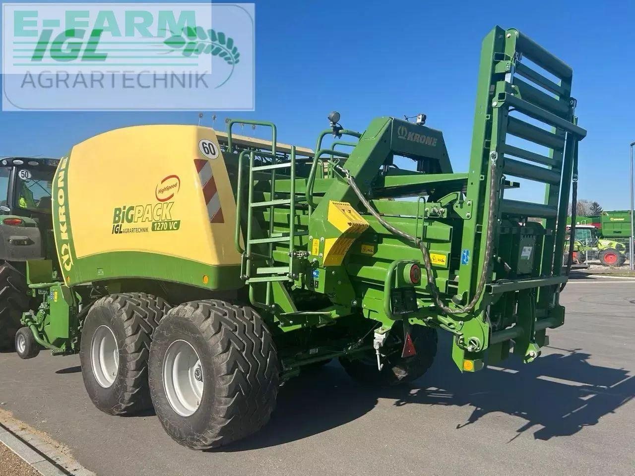 Krone big pack 1270 vc v-knoter - Firkantpresse: bilde 5 Krone big pack 1270 vc v-knoter - Firkantpresse: bilde 5