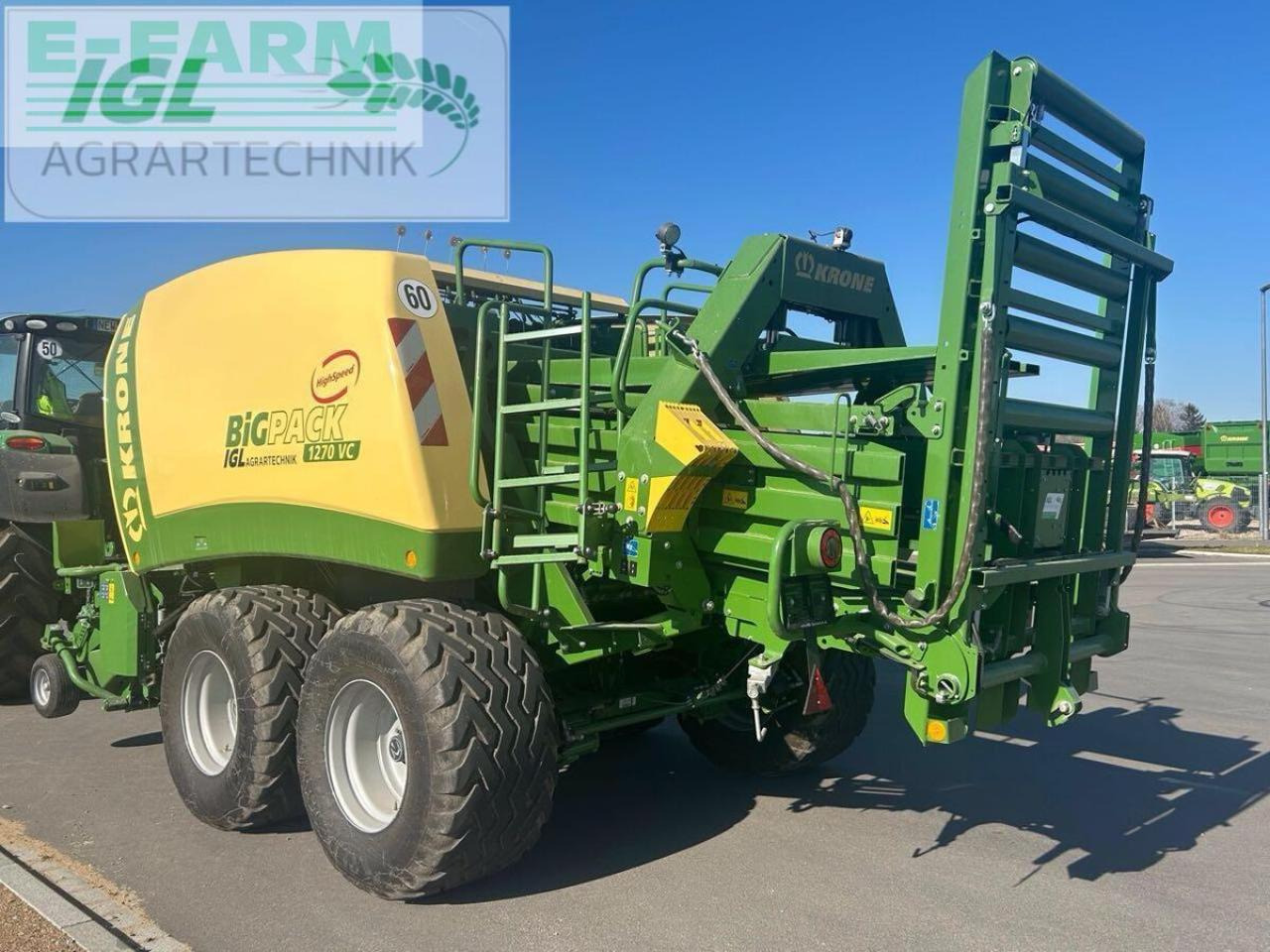 Krone big pack 1270 vc v-knoter - Firkantpresse: bilde 5 Krone big pack 1270 vc v-knoter - Firkantpresse: bilde 5