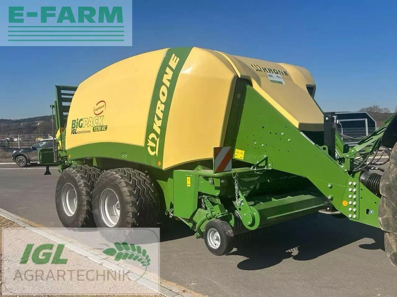 Krone big pack 1270 vc v-knoter - Firkantpresse: bilde 2 Krone big pack 1270 vc v-knoter - Firkantpresse: bilde 2