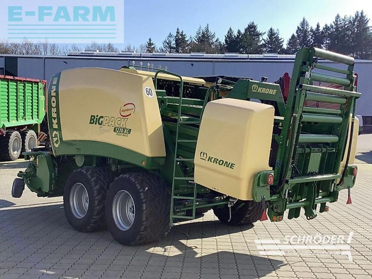 Krone big pack 1270 xc multi bale - Firkantpresse: bilde 5 Krone big pack 1270 xc multi bale - Firkantpresse: bilde 5