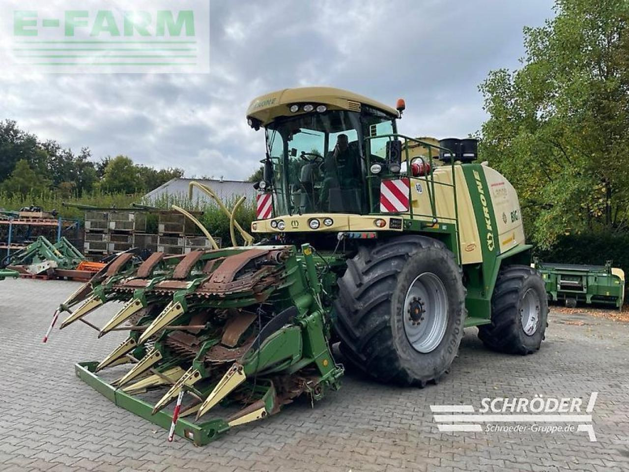 Krone big x 700 + easycollect 903 + easyflow - Forhøster: bilde 1 Krone big x 700 + easycollect 903 + easyflow - Forhøster: bilde 1